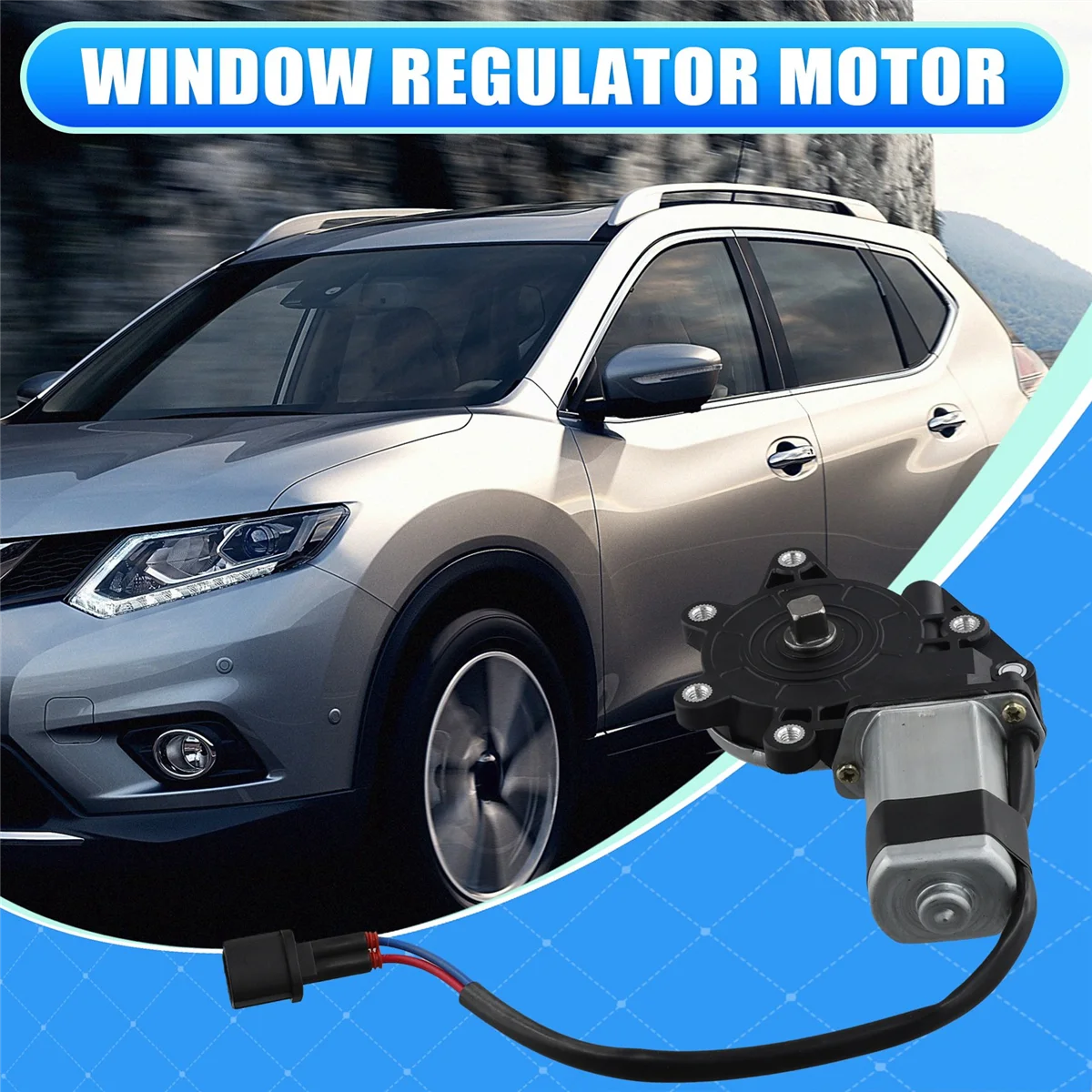 Автомобильный левый Мотор стеклоподъемника для Nissan Altima Frontier Murano Sentra Xterra 80731-8991A