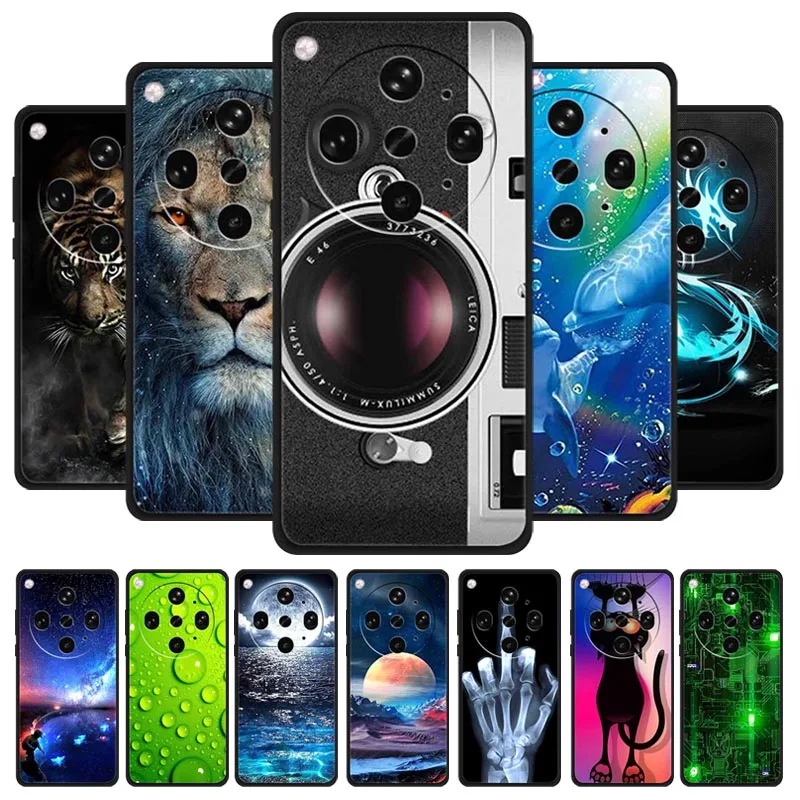 Фото Чехол для Oppo Find X9 Ultra, мягкий TPU-чехол с изображением планет, мультяшных волков, львов, тигров, силиконовый защитный чехол для Oppo FindX9 Ultra №1