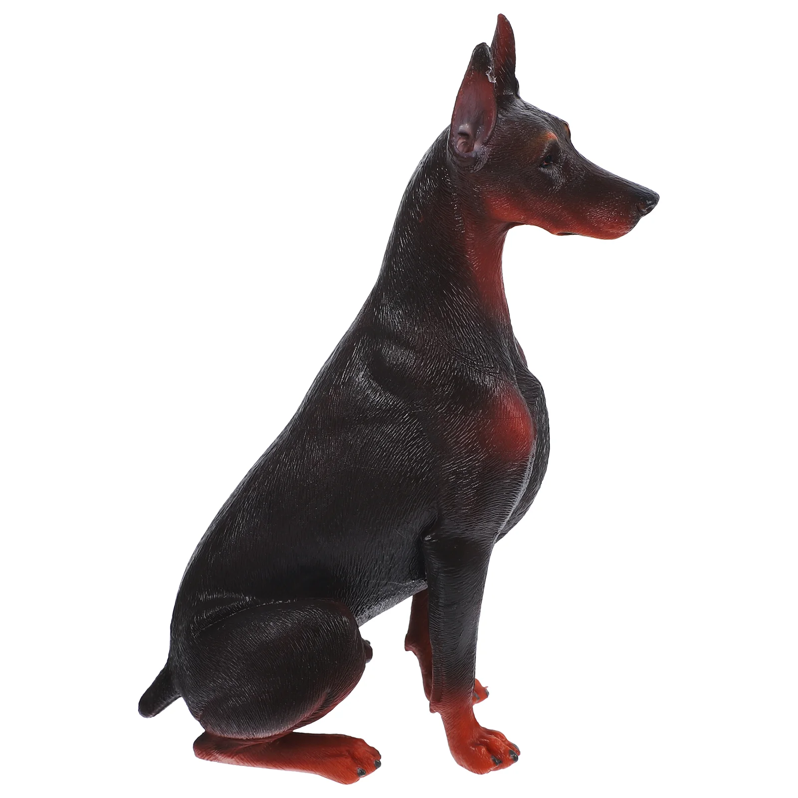 Моделирование Doberman Pinscher модель украшение детские игрушки собака реалистичные