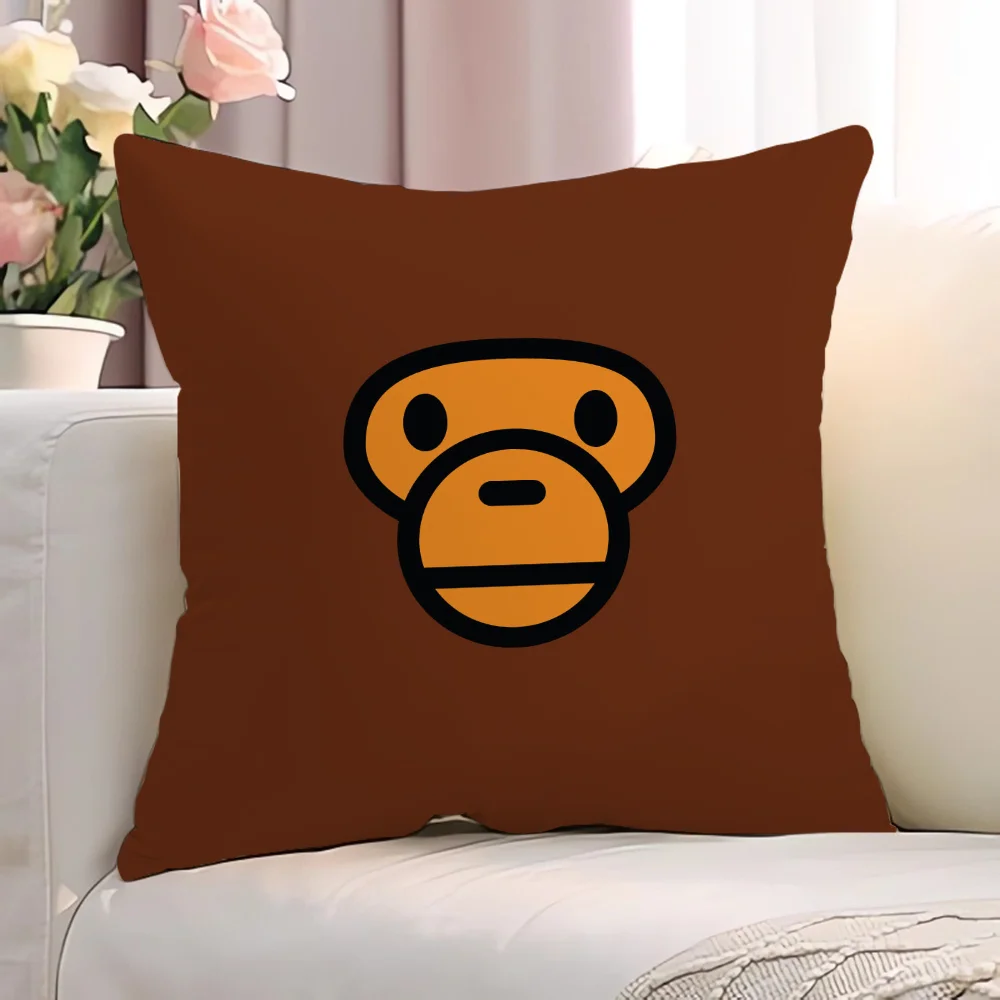 Искусственный Аниме Плюшевый Чехол Для Подушки 45x45 См Декоративная Наволочка