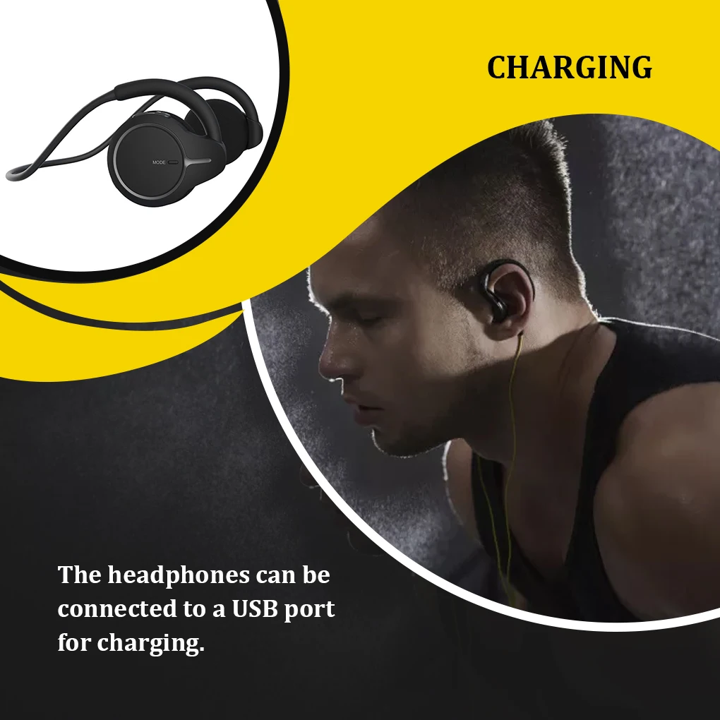 

Bluetooth-Compatible Headphones Stereo Wireless Headset