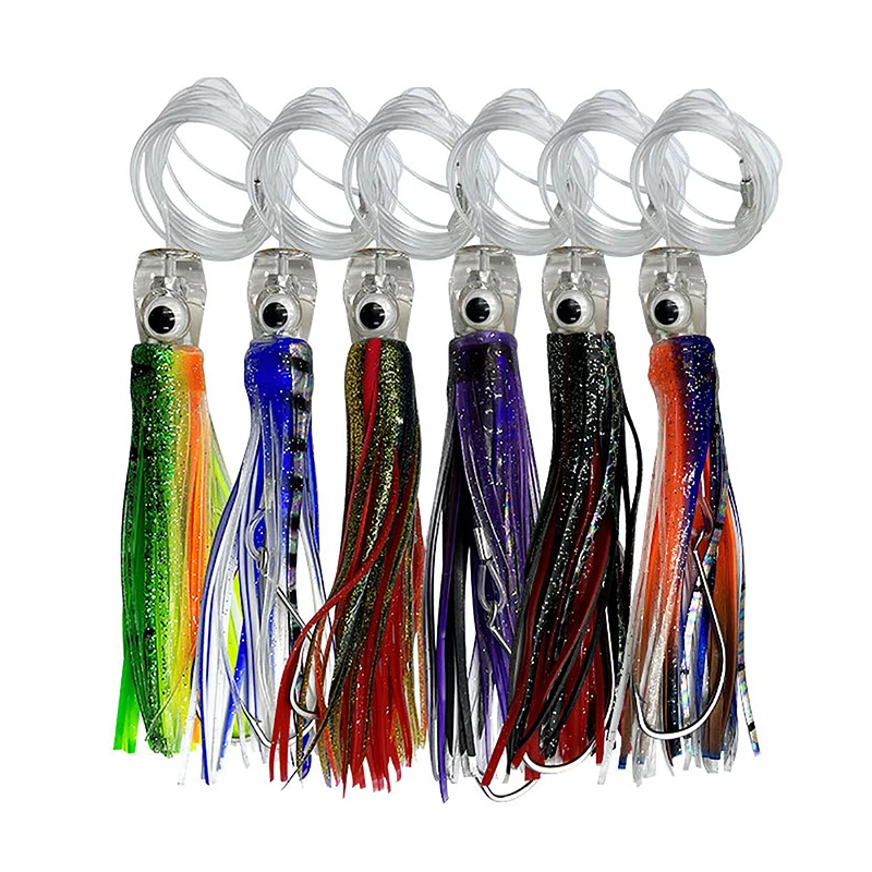 

6 шт., приманка в виде осьминога с Медной головкой