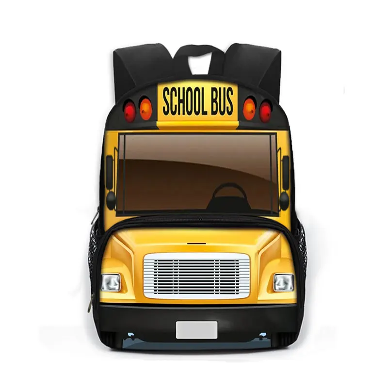 

Kids Preschool Kindergarten Girls Baby Boy Cartoon Inch Cute Gift Bags School Bus Backpack 13 Toddler Print School Backpack Bags