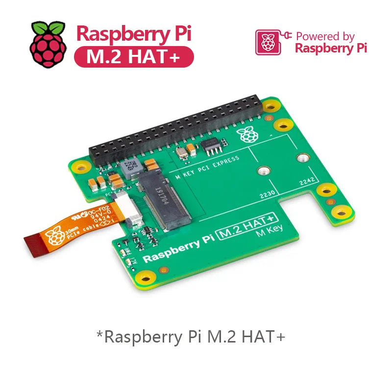 Raspberry Pi 5 официальная PCIe на M.2 NVMe SSD HAT + для