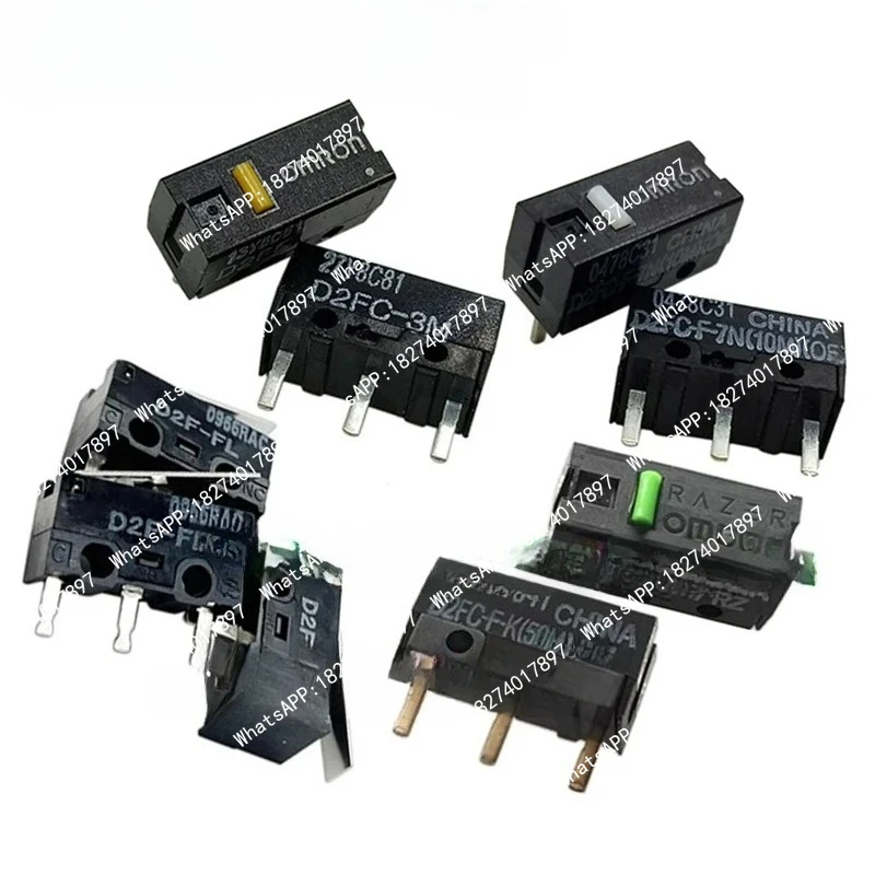 Фото 20 шт. D2FC-3M D2FC-F-7N D2FC-F-K D2F-FL D2F-F D2F-F-3-7 Субминиатюрные базовые микропереключатели-датчики №1