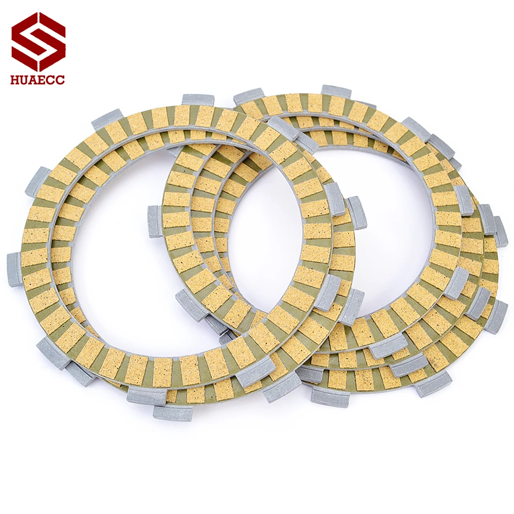 Комплект фрикционных дисков сцепления для Yamaha TW200E TW200 TRAILWAY TW225 TW225E TW125 SR185H SR185J XT200J