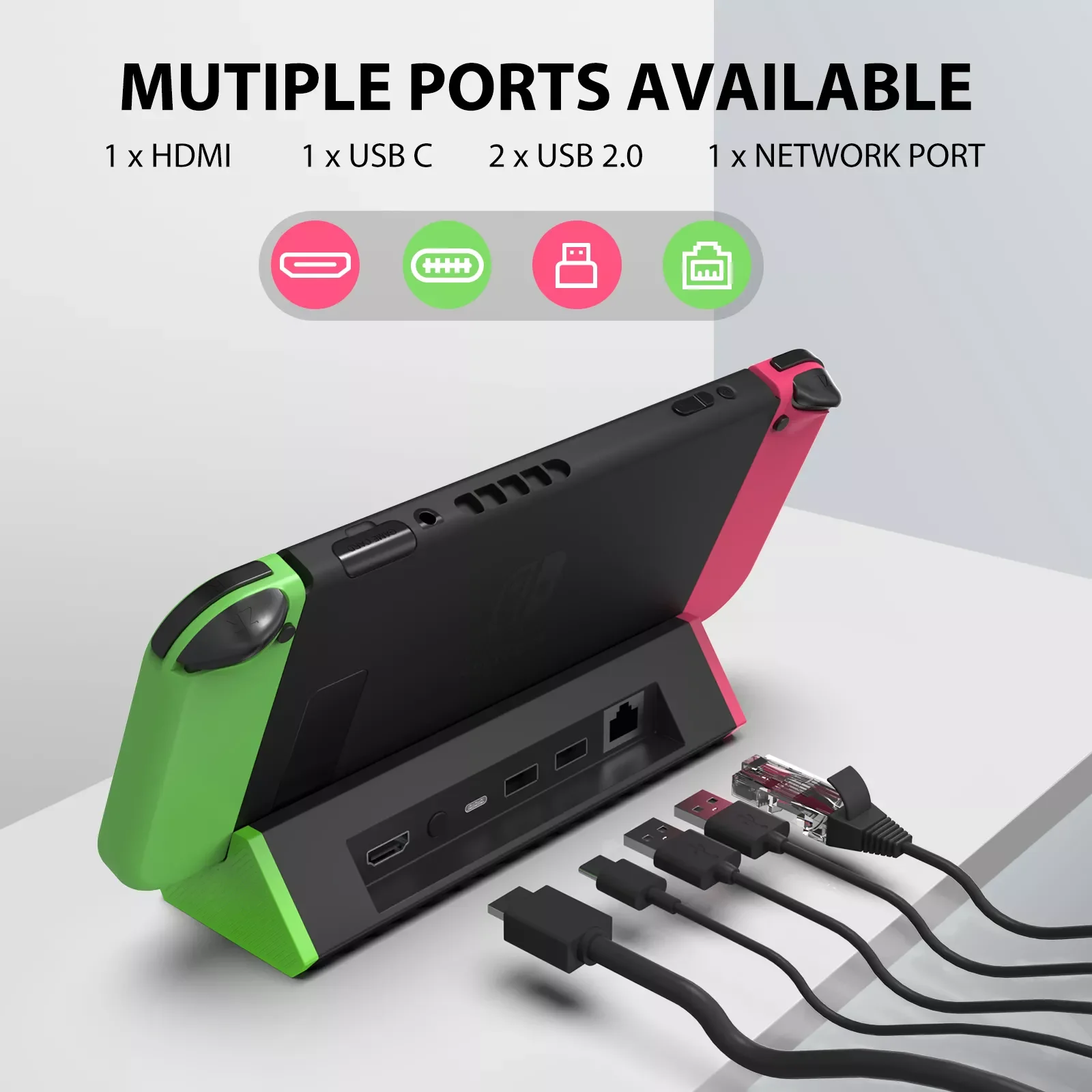 

NEW Charging Dock Station / OLED, HDMI- Video Adapter Conversion Charger Stand Type C