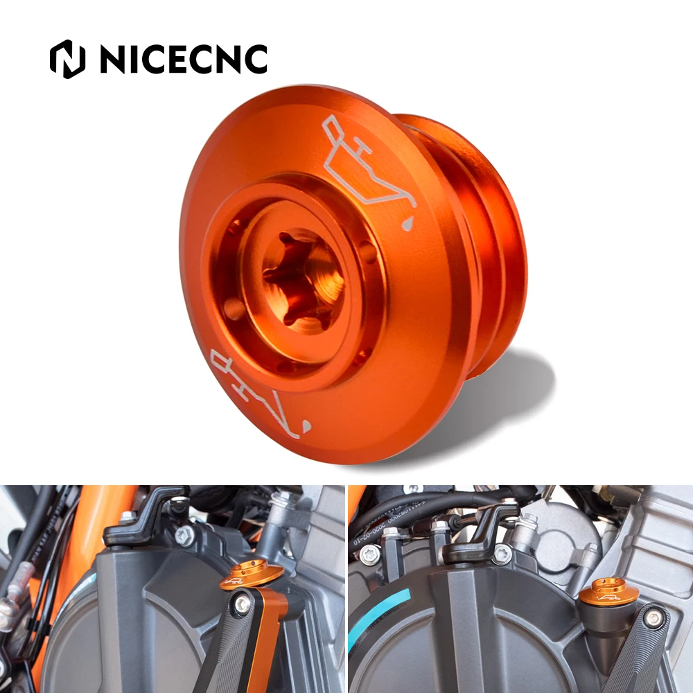 

Motorcycle Engine Oil Filler Plug Cap for KTM 1290 Super Duke R 14-23 1290 Super Duke GT 2016 2017 2018 2019 2020 2021 2022 2023