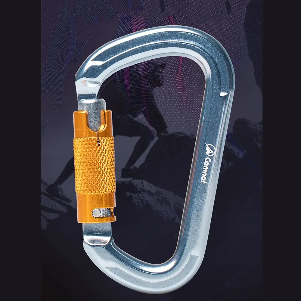 

New Multicolor Aluminium Outdoor Sports Safety Camping Hiking Hook Buckle Keychain Alloy Carabiner Climbing Button