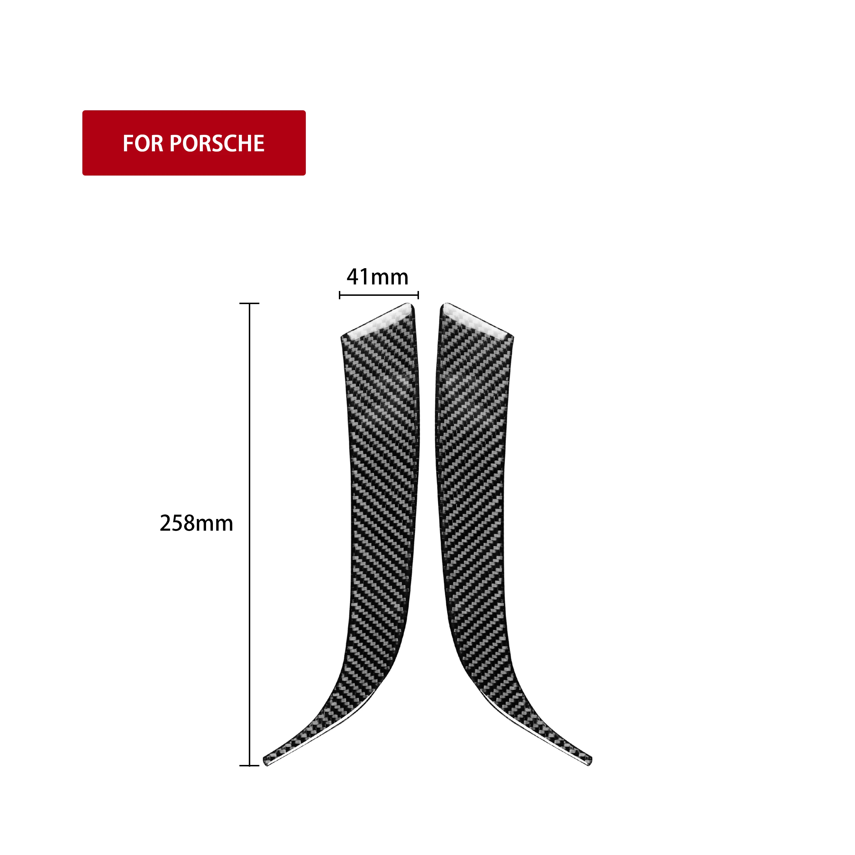 

Для Porsche MACAN 2014, 2015, 2016, 2017, 2018, декоративная крышка дневного света, декоративная наклейка, автомобильные аксессуары ABS