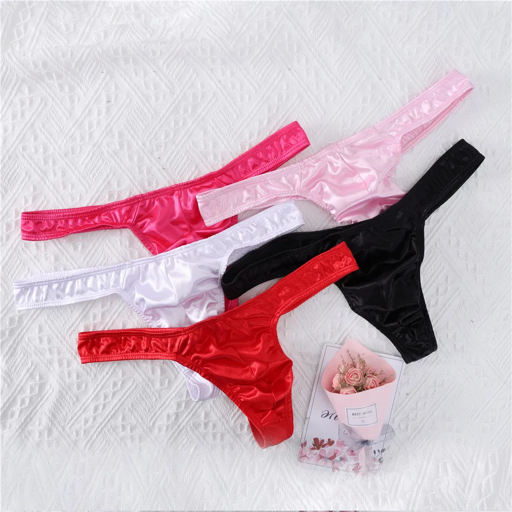 

New In Men's Sexy Underwear Sissy Transparent Microbikini T-Back Breathable Underpants Seamless Thong Men G Strings Briefs Bulge