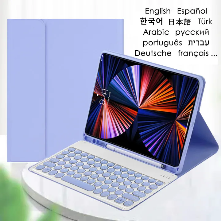 Holder Keyboard Case For Funda Ipad 7 8 9 10.2 Inch Pro 10.5 Air 3 2019  Keyboard Cover