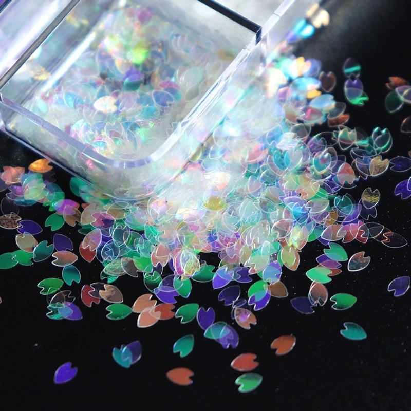 

Цветочные лепестки для ногтей Блестки для дизайна ногтей/свадебное украшение