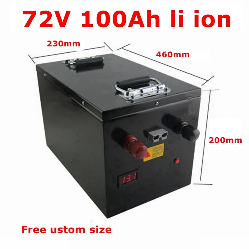

BLN impermeabile 72v 100Ah batteria agli ioni di litio li-ion 100A BMS per 7000w bici triciclo carrello elevatore moto AGV veic
