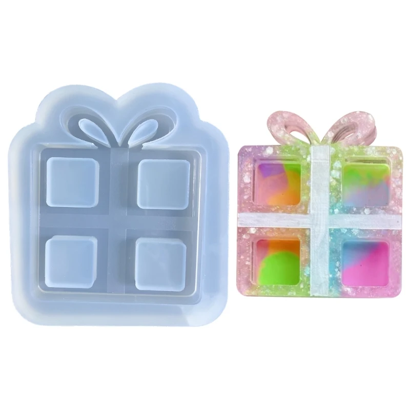 

Quicksand Resin Shaker Silicone Molds DIY Pendant Keychain Decorations Mould