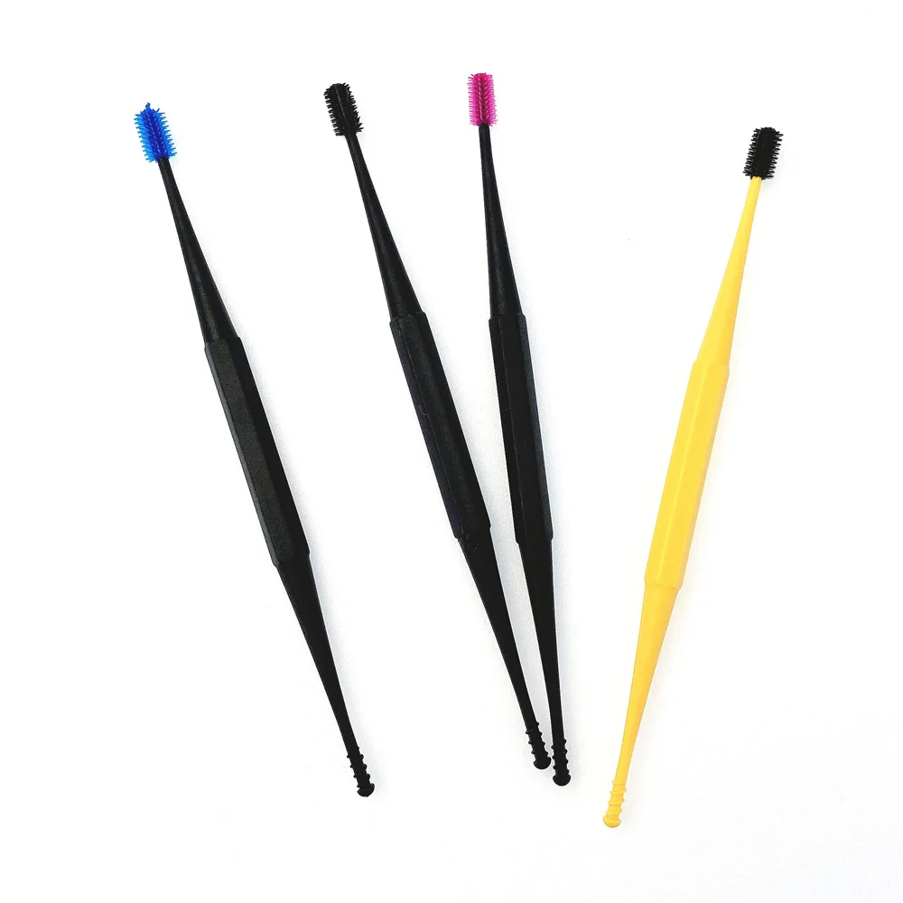 1PC Soft Silicone Ear Pick Double-ended Earpick Wax Curette Remover Cleaner Spoon Spiral Clean Tool Design | Красота и здоровье