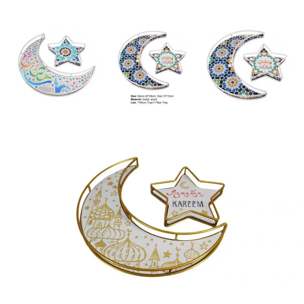 

Washable 1 Set Durable Shock-proof Trinket Plate Convenient Jewelry Plate Star Shape for Dorm