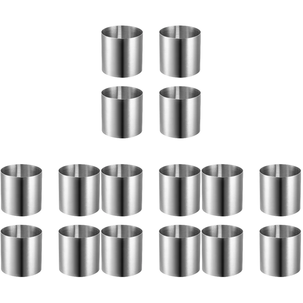 

Baking Mold Cake Ring Cookie Rings Round Biscuit Circle Cutters Stainless Steel Pan