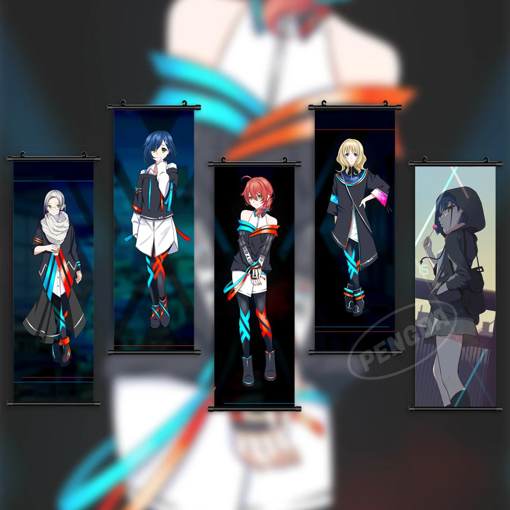 

Home Decoration Anime Wall Darling In The Frank Art Painting Miku Hanging Scrolls Ichigo Canvas Zero Two Printed Picture Poster