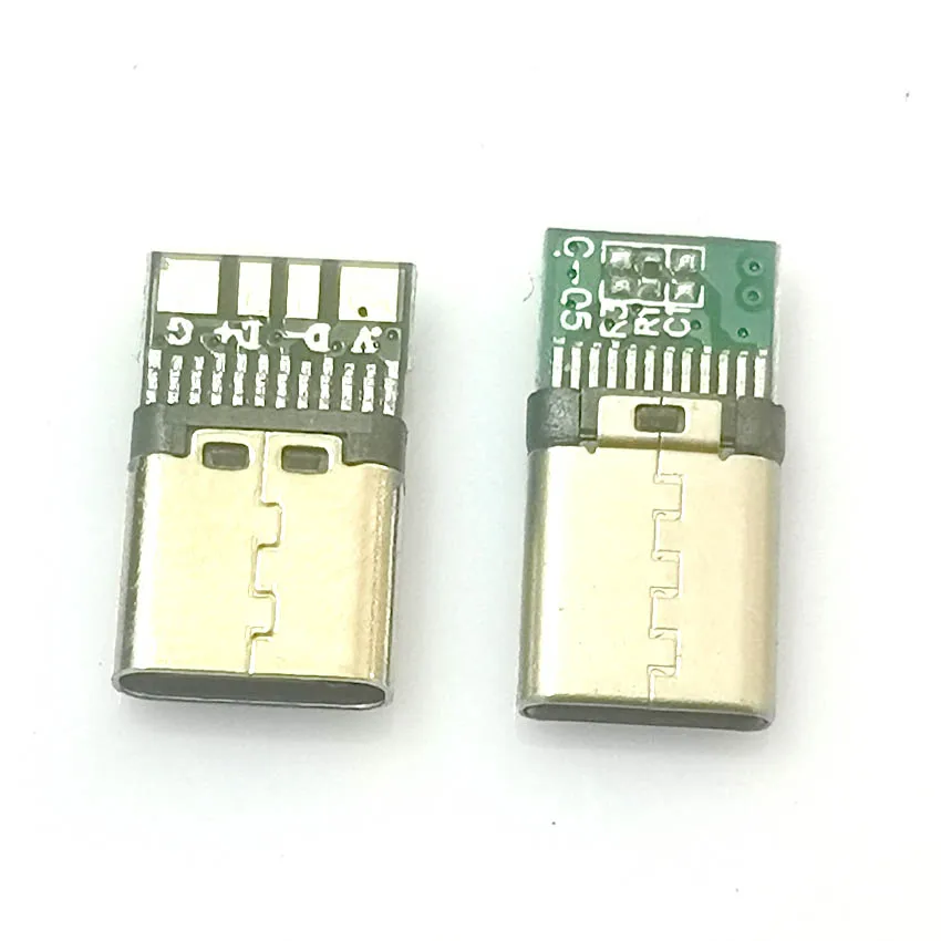 10 шт. адаптер для быстрой зарядки USB 3. 0 Type-C 5A 24 Pin папа/Мама розетка пайки разъем |