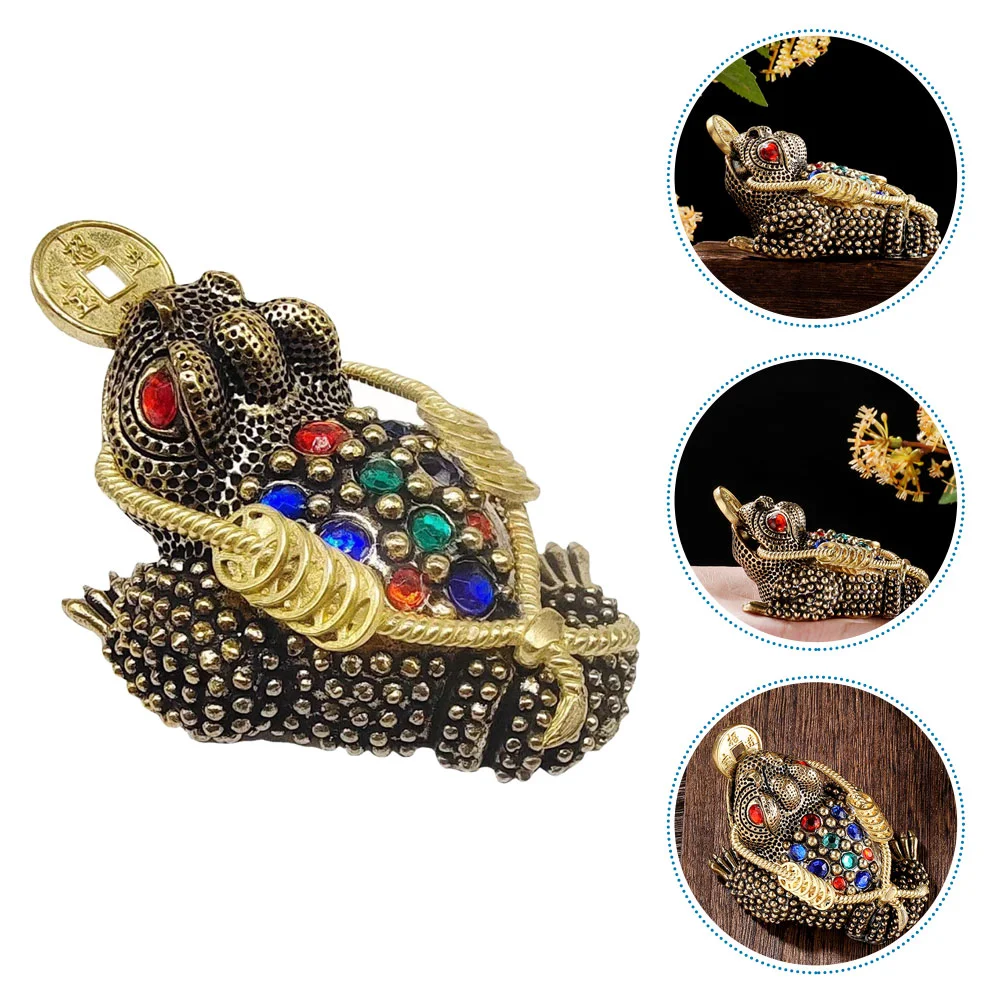 

Toad Ornaments Toad Statue Desktop Toad Decoration Vintage Toad Decor