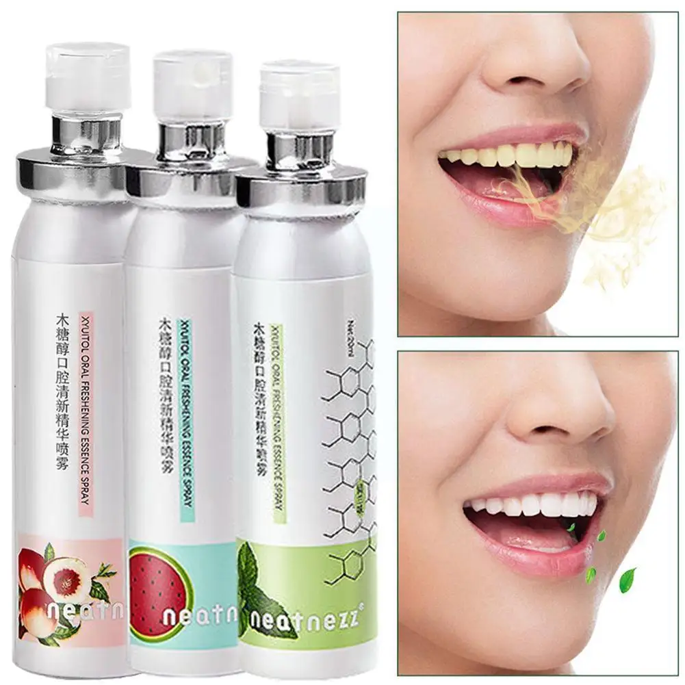 

20ml Breath Ener Fruit Flavor Antibacterial Gum Bad Breath Portable Mouth Care Breath Spray Ener Removing S4b4