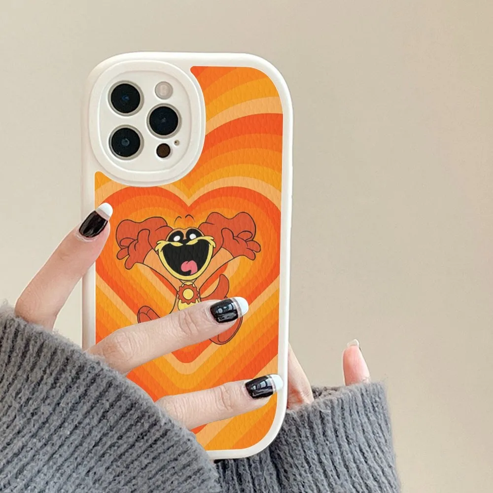 Чехол для телефона S-Smiling C-Critters C-CATNAP DOGDAY из твердой кожи iPhone 16 15 12 Mini 11 14 Pro Max Xs X Xr 7 8