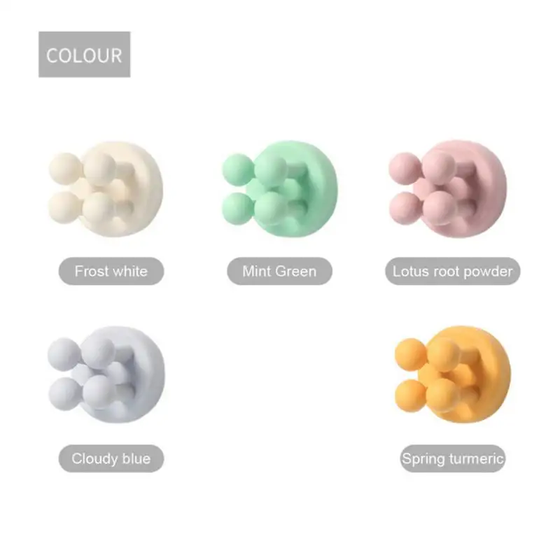 Силиконовый держатель для зубной щетки 1-4 шт.