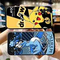 pokemon pikachu pok%c3%a9mon phone case for samsung galaxy a31 a32 a41 a42 a51 a52 a71 a72 4g 5g silicone cover back black coque