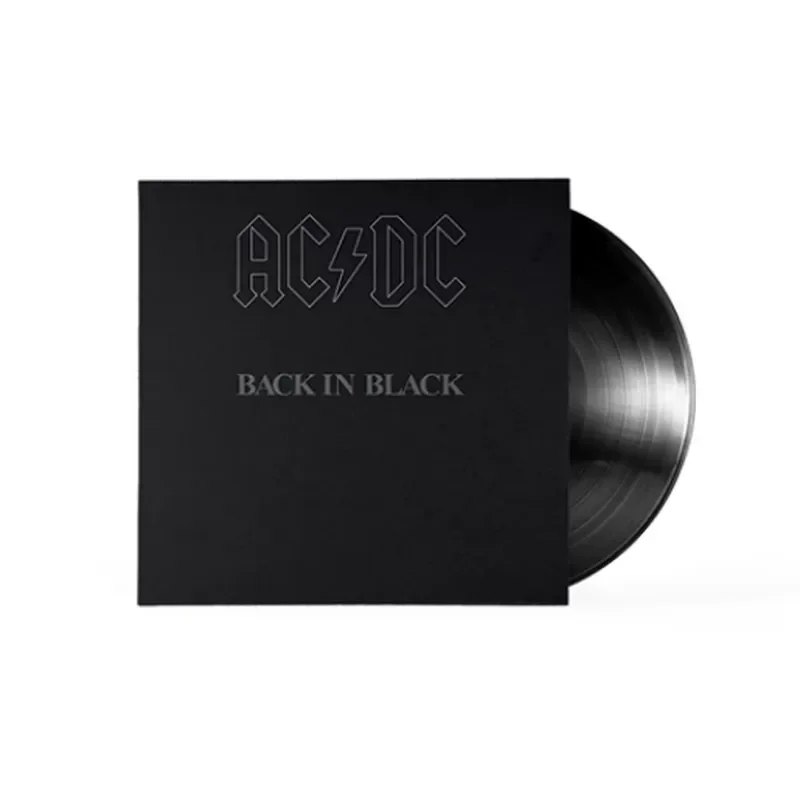 Фото Оригинальный виниловый LP-диск AC/DC Back In Black для фанатов AC/DC №1