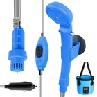 Портативный Душ 12 В, для кемпинга, для автомобиля, мойка высокого давления, электрический насос для улицы, кемпинга, походов, мойки домашних животных