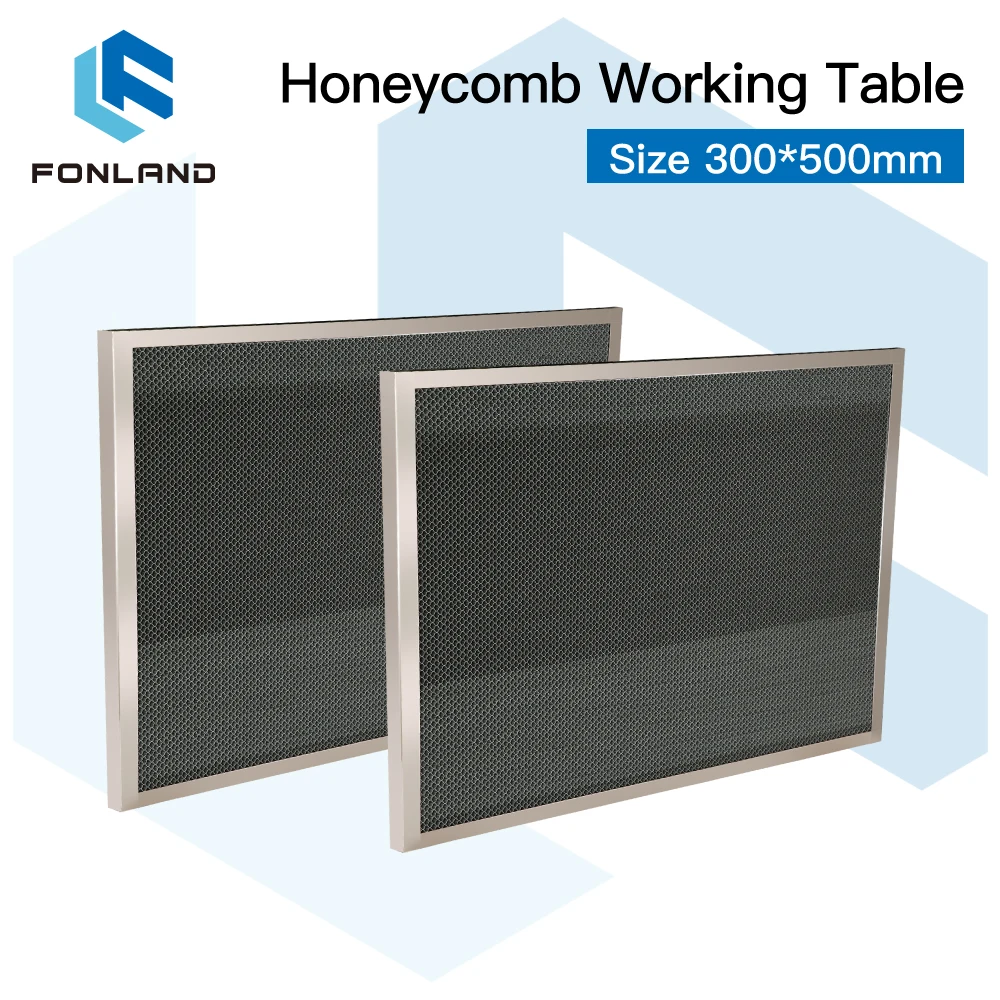 FONLAND Honeycomb Working Table 300*500mm Customizable Size Board Platform Laser Part for CO2 Laser Engraver Cutting Machine