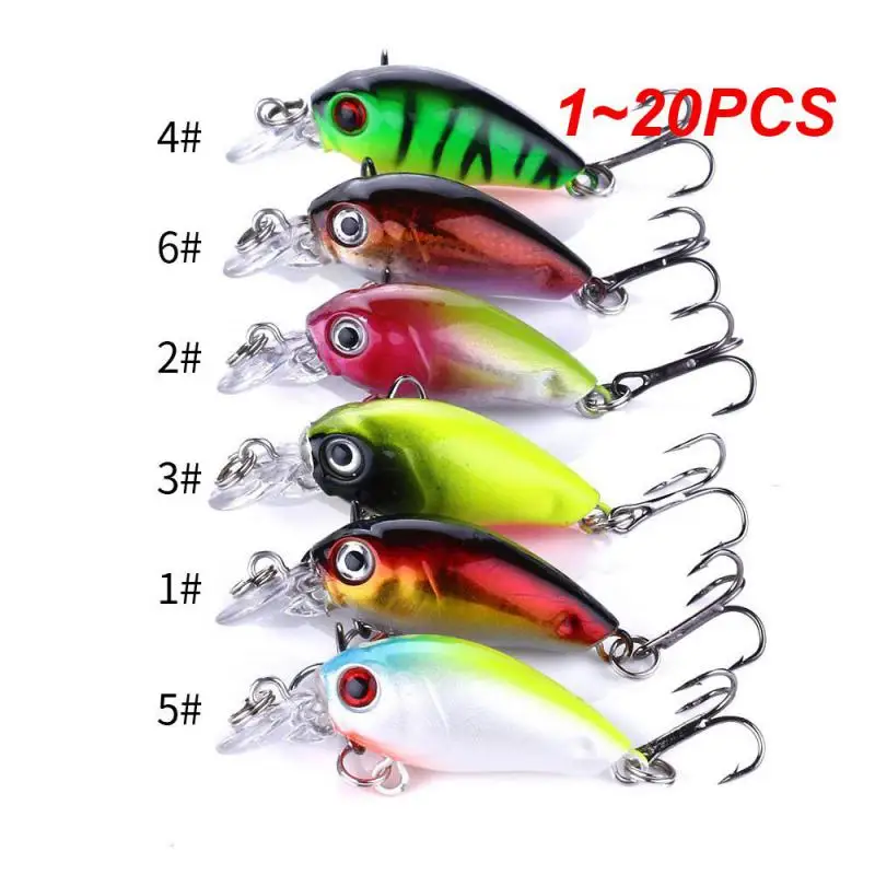 

1-20 шт., рыболовная приманка, 4,5 см, 4 г