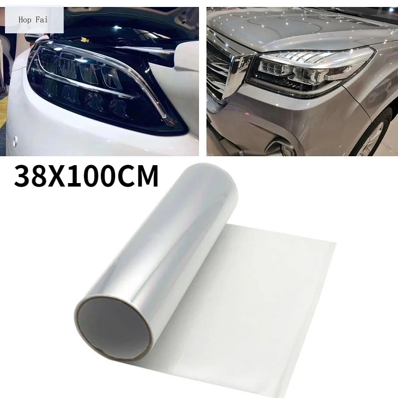 

30cm Car Transparent Light Protector Film Bumper Hood Paint Protection Headlight Protective Film Vinyl Roll