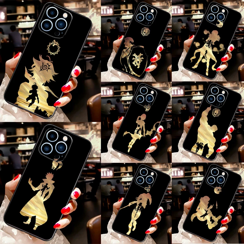 Накладка для телефона Nanatsu no Taizai Seven Deadly Sin для iPhone 12 13 Mini 11 14 Pro Max X XS XR 7 8 Plus SE Soft Case Fundas on.