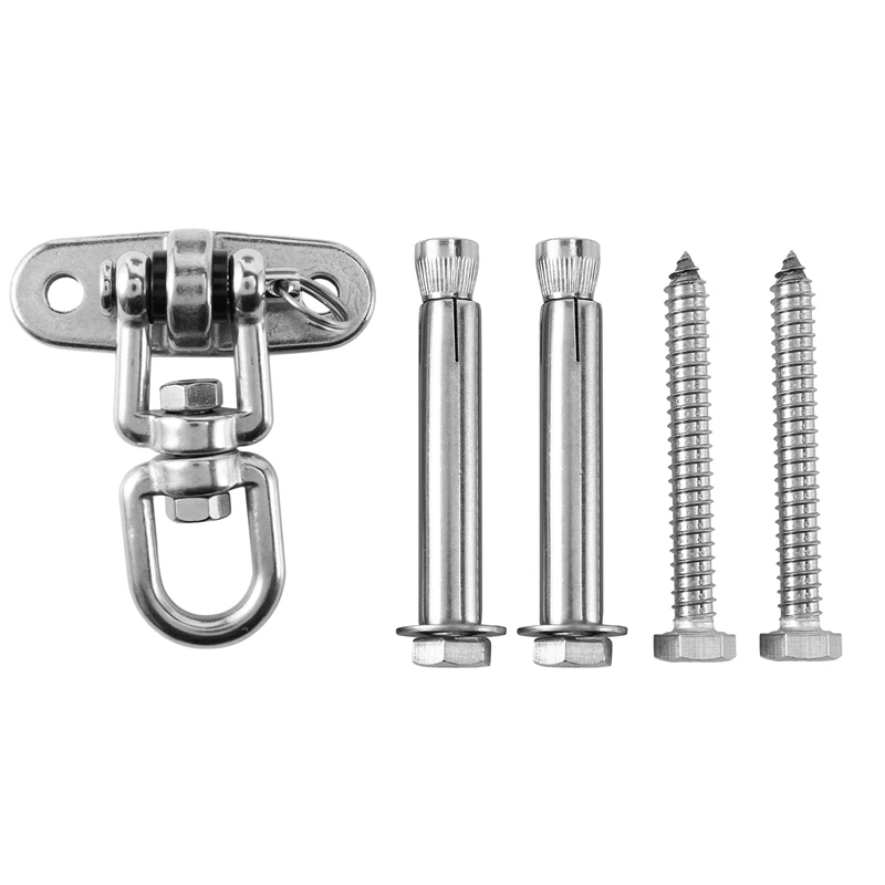 

Вешалка для сумки для штамповки, поворотное потолочное крепление из нержавеющей стали для луча тяжелых сумок, качели для тренажерного зала,...