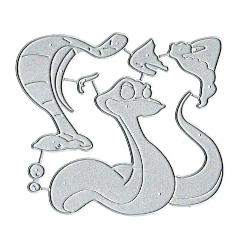 Вырубные штампы для скрапбукинга тиснение в виде змеи декоративный альбом