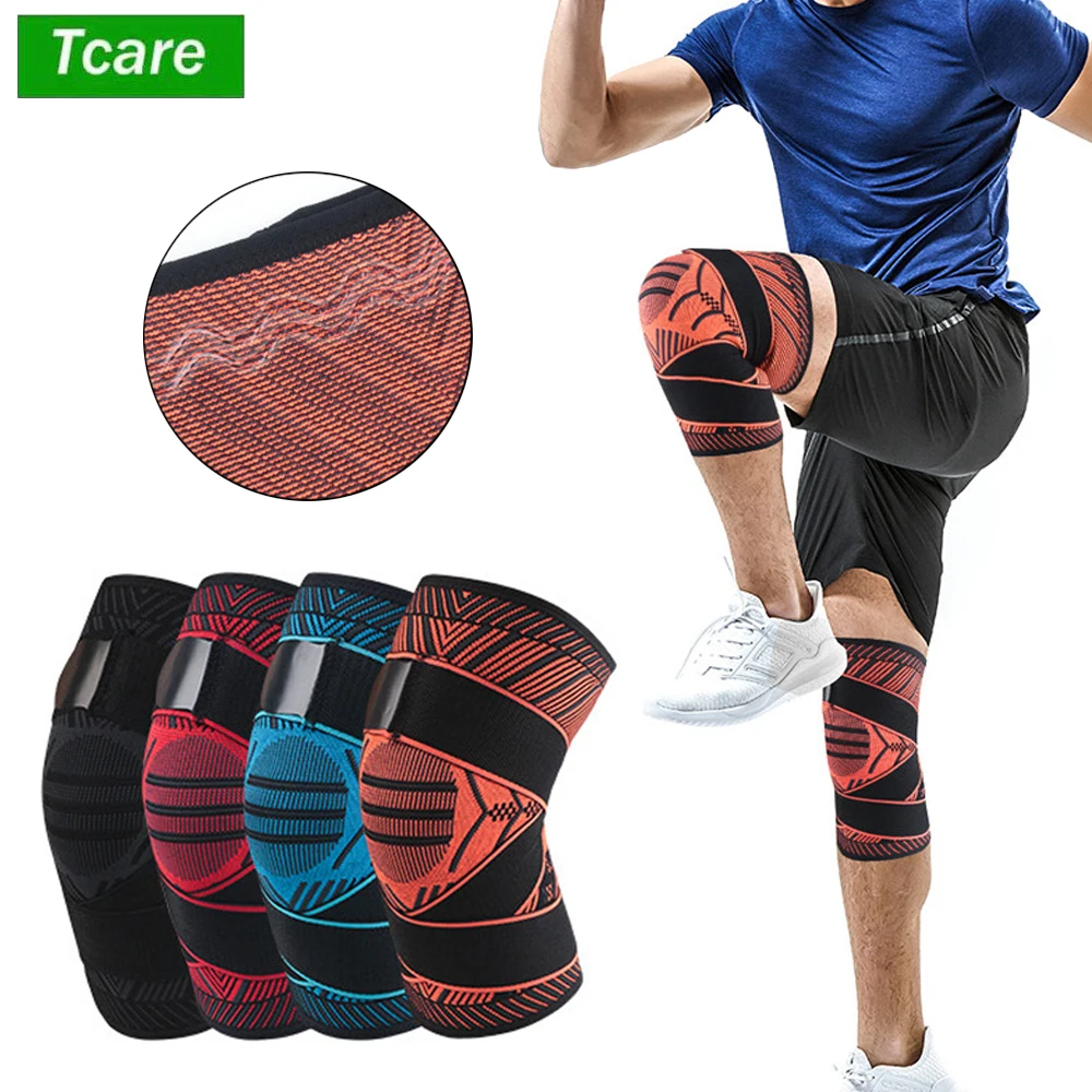 

Tcare 1 PC Compression Knee Pads for Arthritis, Meniscus Tear, Weightlifting, Running, Joint Pain Relief Knee Brace Support New