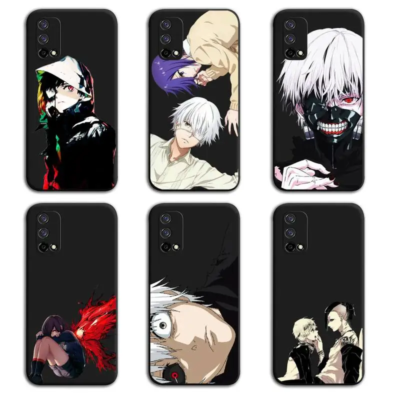 

Anime Tokyo Ghoul Kaneki Touka Phone Case For OPPO Realme 6 Pro C3 5 Pro C2 RENO2-Z A11X XT