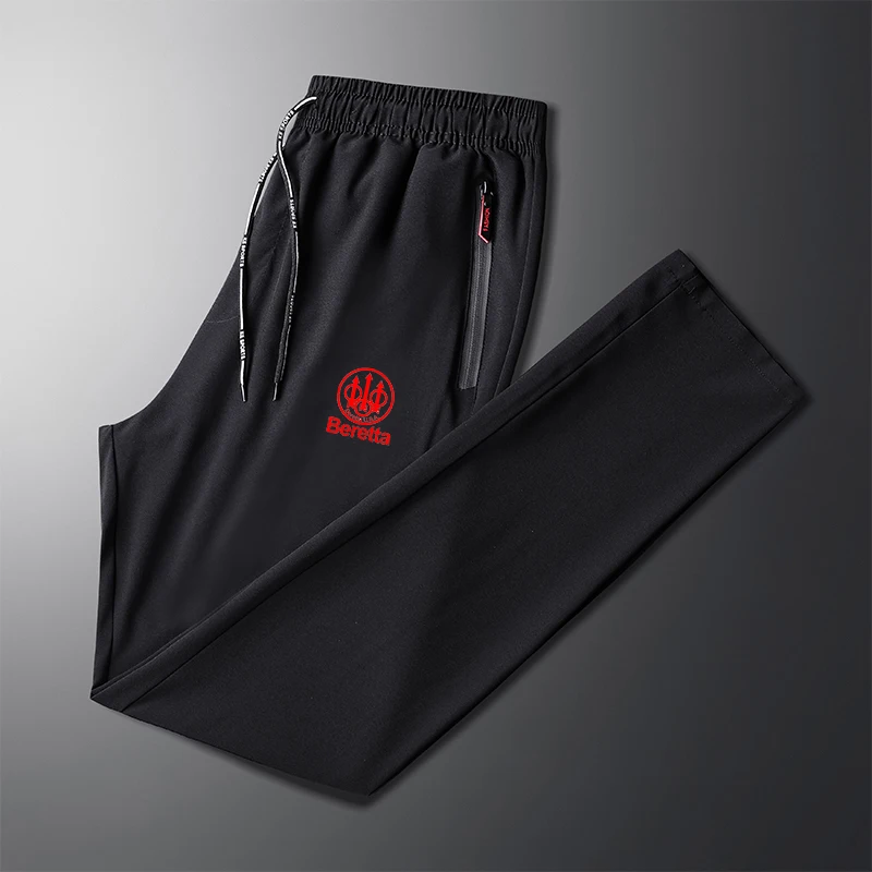 

Beretta firearms brand summer men's outdoor leisure sports trousers fashion ice silk breathable refreshing slim trousers