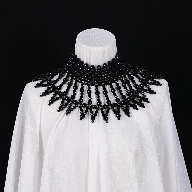 Модное ожерелье жемчужное свадебное платье аксессуары на плечо цепочка с