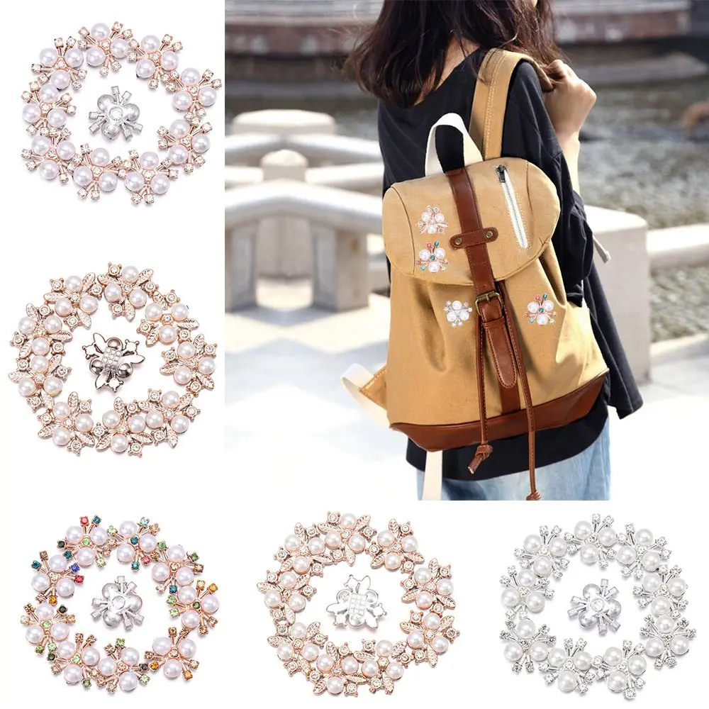 10 шт. жемчужные цветочные кристаллы