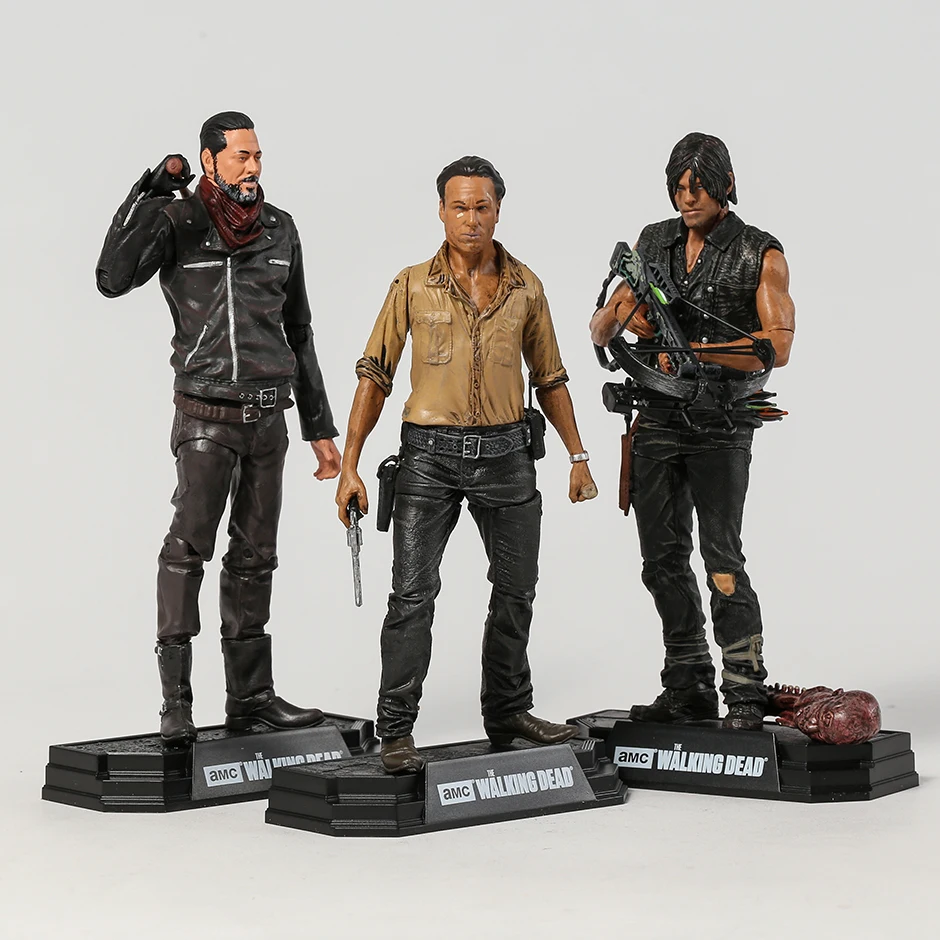 

Ходячие мертвецы Дэрил Диксон Наган Рик Гримс декоративная фигурка коллекционная игрушка