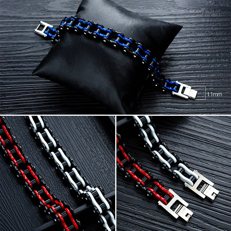 

Мужской браслет-цепочка из нержавеющей стали в стиле ретро