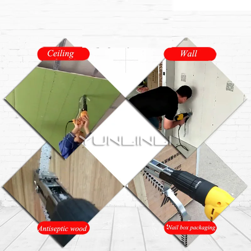 25-41 мм цепной винтовой пистолет 220 В электрическая отвертка гипсокартон