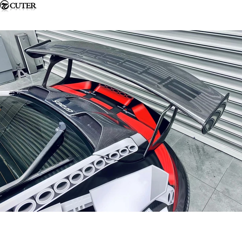 911 991.1 991.2 GT2 RS Стиль Carbon Fiber Frp Задний спойлер Крыло для Porsche Carrera 10-18