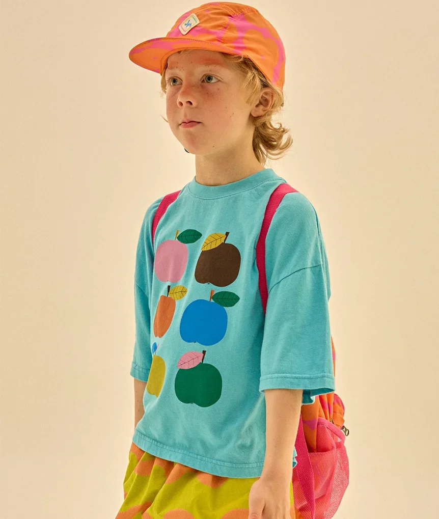 Детская одежда Jelly Brand 2024 новая летняя повседневная футболка для мальчиков шорты