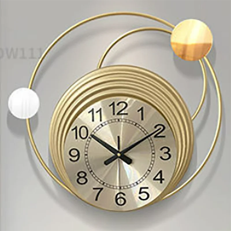 Роскошные Большие настенные минималистичные необычные креативные часы в