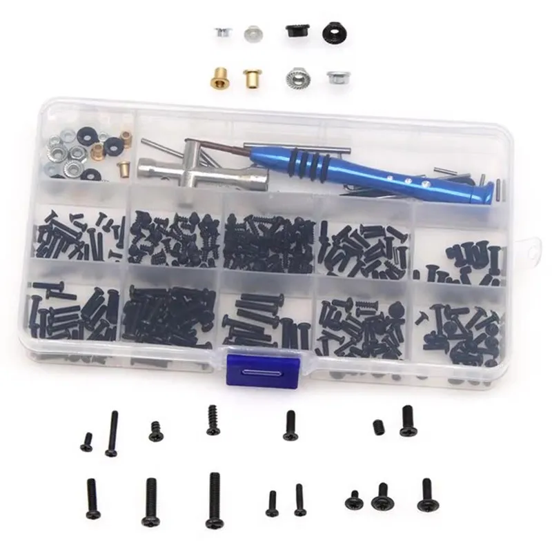 

Electric Remote Control Car Tool Accessories Wltoys 144001 1216-17-18 1219 Screw Box Swing Arm Latch Acrew Nut Rc Cars Parts