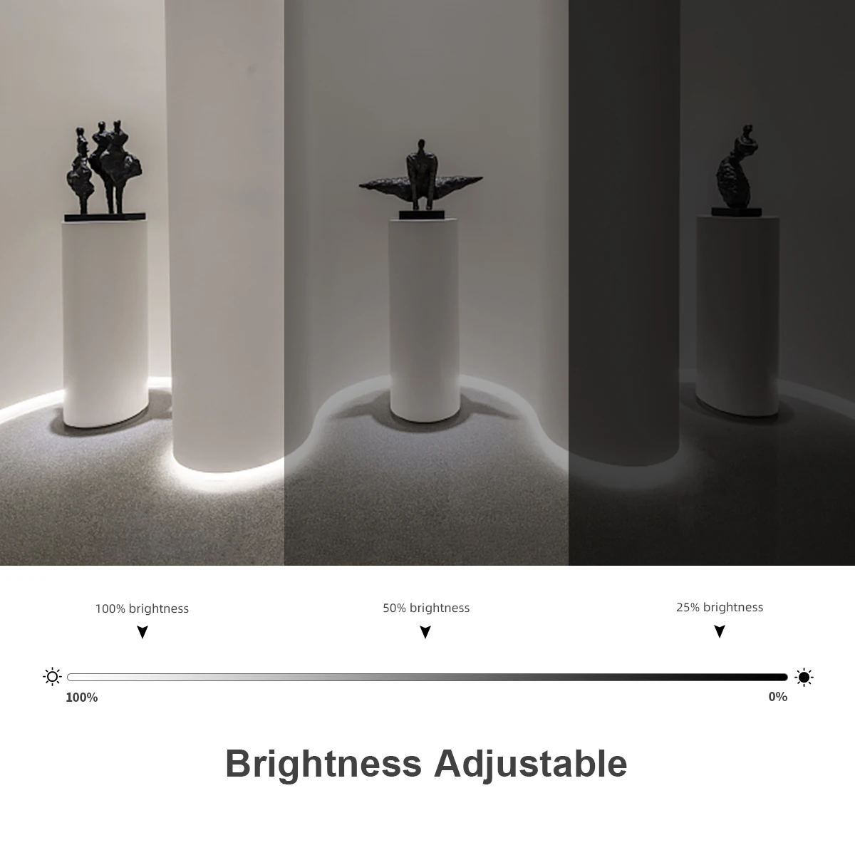 Светодиодная лента 24 В для зеркала в ванной комнате с подсветкой макияжа гибкая